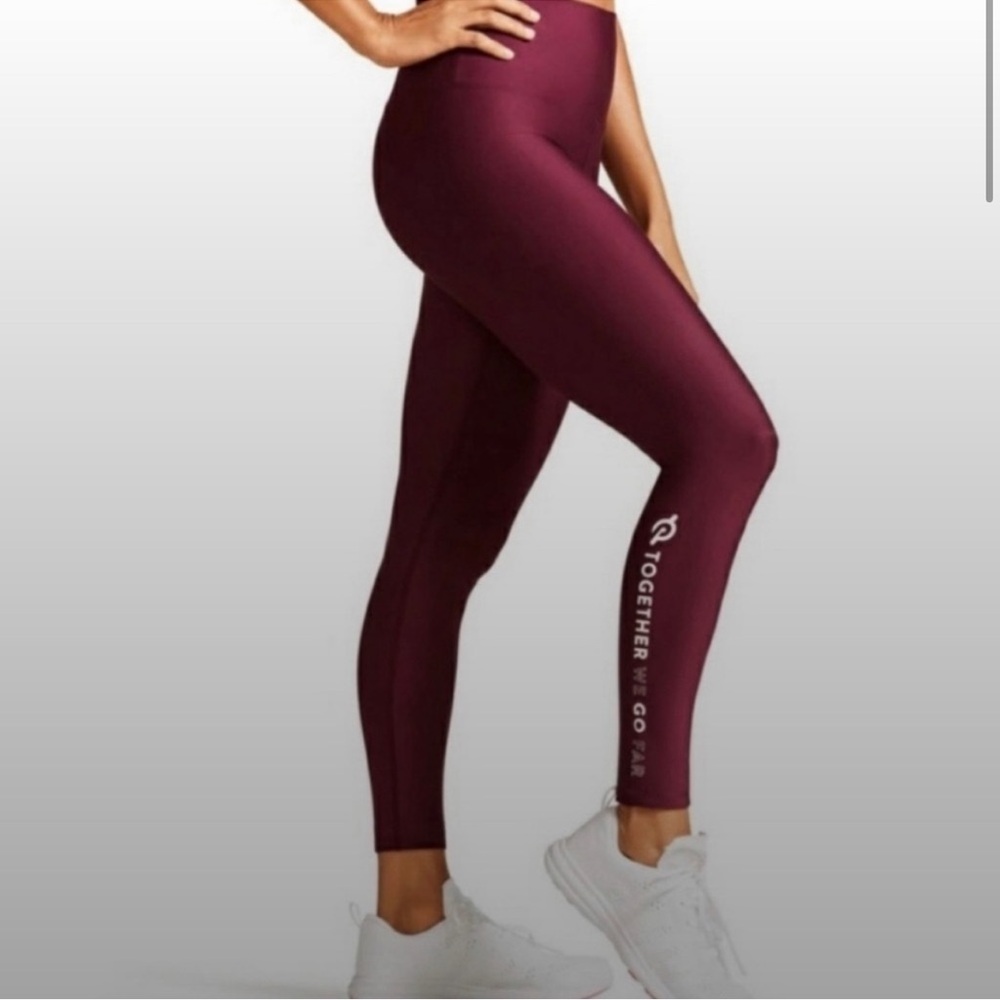PELOTON together we go far flex leggings
